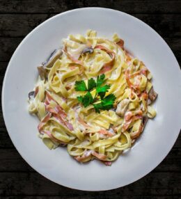 Pâtes carbonara MCC